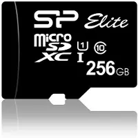 Silicon Power CARD Micro256GB UHS-1 Elite/CL.10 inkl. Adap