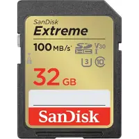 SanDisk SDSDXVT-032G-GNCI2, 32 GB, SDHC, Klasse 10, 100 MB/s, 60 MB/s, Class 3 (U3)