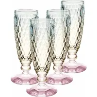 Villeroy & Boch Sektglas "Sektgläser Boston Pearl 120 ml 4er Set bunt"