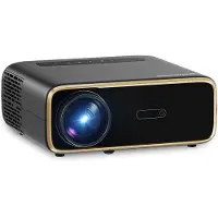 Spoused - Mini-Beamer - Full-HD - 12.000 Lumen - Streaming von Ihrem Telefon mit WiFi - Schwarz - Android