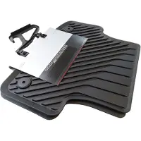 Audi Original Gummifußmatten für A3 hinten, ohne Verclipsung, schwarz 8V006...