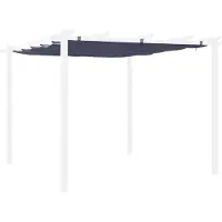 Sweeek - Pergola-Dachleinwand 3x3m Isla - Grau