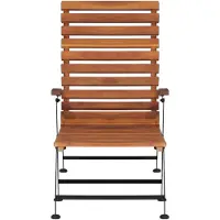 vidaXL Outdoor Liegestuhl Akazienholz Massiv - Liegestuhl - Liegestühle - Sonnenliege - Sonnenliegen