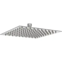 vidaXL Regenbrause Edelstahl 304 20x20 cm Quadrat