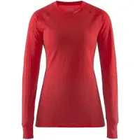Craft Skipullover Nordic Wool Crew Neck Pink Damen-XS