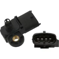 Febi 37055 Ladedrucksensor für OPEL Corsa D Schrägheck (S07) Saugrohr