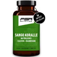 FSA NUTRITION Sango Koralle natürliches Calcium + Magnesium im Glas 56 g Kapseln