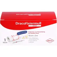 Dräco Dracofixiermull stretch 10 cmx2 m 1 St Pflaster