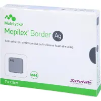 Mepilex Border Ag Schaumverb.7x7,5 cm steril 5 St Verband