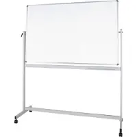 MAUL Mobiles Whiteboard MAULstandard, kunststoffbeschichtet, 900 x 1200 mm