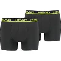 Head 2P Boxershorts Basic II grau - XL