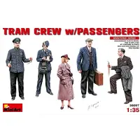 MiniArt Tram Crew with Passengers