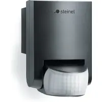Steinel IS 130-2, Wand, Drinnen, Draußen, Schwarz, 8 s, IP54, 8 - 2100 s