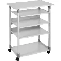 Durable Computer-Trolley 75 VH, grau