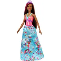 Barbie Dreamtopia Princess Blonde With Purple Hairstreak 12 Inch Doll