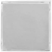 Gira Single White Door Information Board Zubehör - 107100