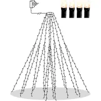 Star Trading LED-Baumschatten/Baumvorhang - 360 LEDs - warmweiß - IP44