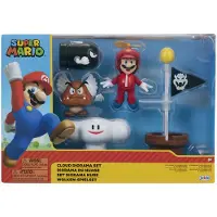 Super Mario Nintendo Super Mario Cloud World Diorama Set, 6,5 cm
