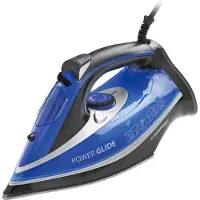Blaupunkt HSI801, Trocken-Bügeleisen, Keramik-Bügelsohle, 3 m, 140 g/min, Schwarz, Blau, 45 g/min