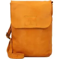 Harold's Leder Umhängetasche Handytasche Submarine Smartphonebag Yellow dunkelgelb