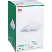 Bios Medical Services GmbH Medizinprodukte Curapor Wundverband Steril 8x10 cm 50 St