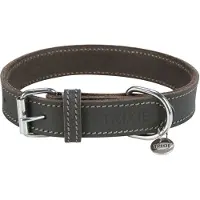 Trixie Rustic Oiled Leather Collar Braun 37-44 cm
