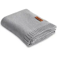 Sensillo Bambus Babydecke Grey