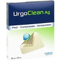 Urgo Urgoclean Ag Kompressen 10x12 cm steril 10 St Verband