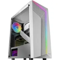 Mars Gaming MC-X7, Tower, PC, Weiß, ATX, micro ATX, Mini-ITX, Gaming, 15,8 cm