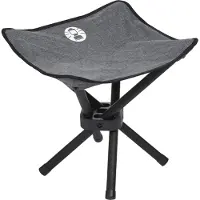 Coleman Outdoor Hocker 2176136, Camping-Stuhl,dunkelgrau, Modell 2023