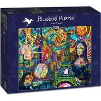 Blue Bird Cult Travel Puzzle 1000 Teile