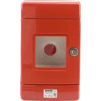 Gewiss Szafka do wyłącznika p.poż. fi22mm natynkowa czerwona 42 RV (GW42204)