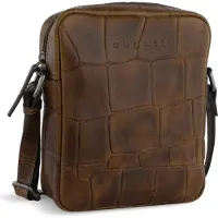 Bugatti Umhängetasche Nevio Herren, Damen cognac