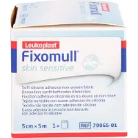 Bsn Fixomull Skin Sensitive 5cmx5m, 1 St Pfl