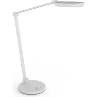 FeinTech LTL00120 LED Schreibtischlampe dimmbar Drehknopf weiß Children's (50,41)