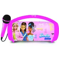 Lexibook Barbie Kabellose Bluetooth-Lautsprecher mit Licht & Mikrofon