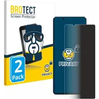 BROTECT Sichtschutzfolie Anti-Spy Privacy Folie Blaulicht-Schutz