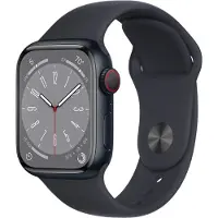 Apple Watch 8 GPS+Cellular midnight aluminium 41mm Midnight Sport Band