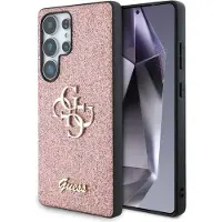 GUESS Samsung Galaxy S25 Ultra Hülle - Kunststoff - - Backcover/Hard Case - Rosa