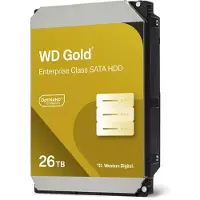 Western Digital Gold WD261KRYZ, 26 TB, 7200 RPM, 512 MB, 3.5", Serial ATA III