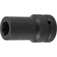 Bgs Kraft-Steckschlüssel-Einsatz Sechskant, tief Antrieb Innenvierkant 25 mm (1") SW 22 mm