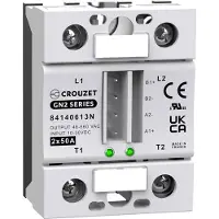 CROUZET Halbleiterrelais 84140613N SSR GN2 Last-Strom (max.): 50 A Schaltspannung (max.): 660 V/AC Spezielle