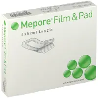 Mölnlycke Mepore Film Pad 4x5 cm 5 St Kompressen