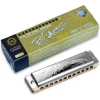 Seydel Harmonicas Seydel Blues-Solist Pro 12 Stahl-Mundharmonika C