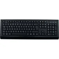 MediaRange Funk-Tastatur/Maus-Set MROS104, QWERTZ-Tastatur mit 105 Tasten, 5-Tasten Maus