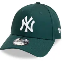 New Era Kappe Essential 9FORTY New York Yankees Dark Green White