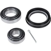 FEBI BILSTEIN Radlagersatz Vorne Links Vorne Rechts für NISSAN PICK UP (D21) Kegelrollenlager 50mm 65mm 173684