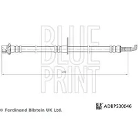 Blue Print Bremsschlauch ADBP530046