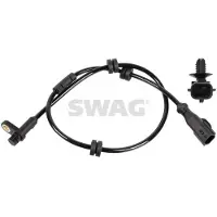SWAG ABS Sensor Raddrehzahl Hinten Links Hinten Rechts für FORD Fiesta Mk6 Schrägheck (JA8, JR8) 33 10 1339