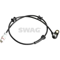 SWAG ABS Sensor Raddrehzahl Hinten Links für RENAULT KANGOO (KC0/1) 33 10 2254